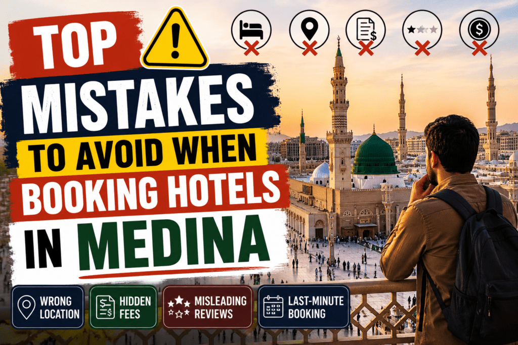 Top Mistakes to Avoid When Booking Hotels in Medina